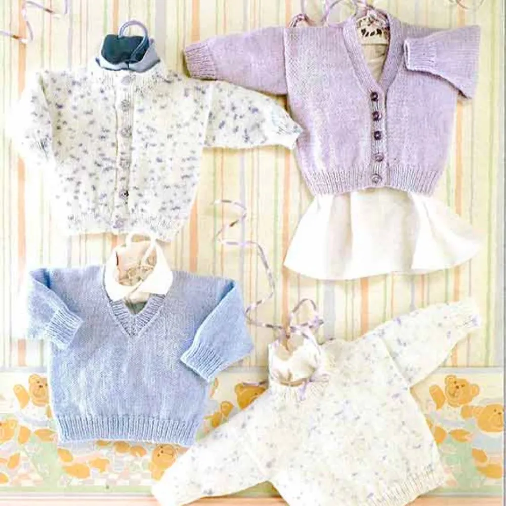 Sweater & Cardigan Knitting Pattern (P812)