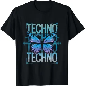 Techno - Electronic Music Psychedelic Party Dance T-Shirt