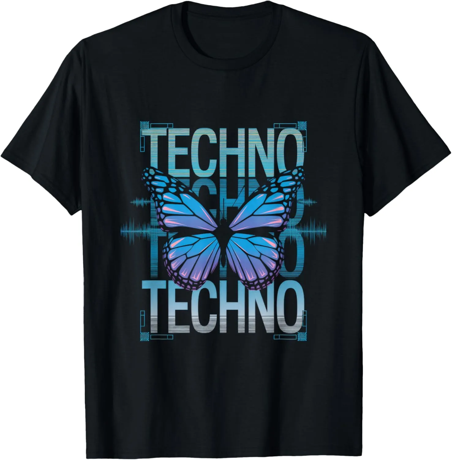 Techno - Electronic Music Psychedelic Party Dance T-Shirt