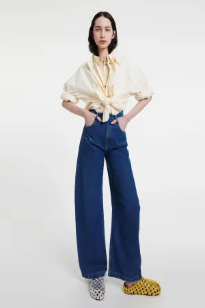 Triple Trompe-l’oeil Shirt Ecru