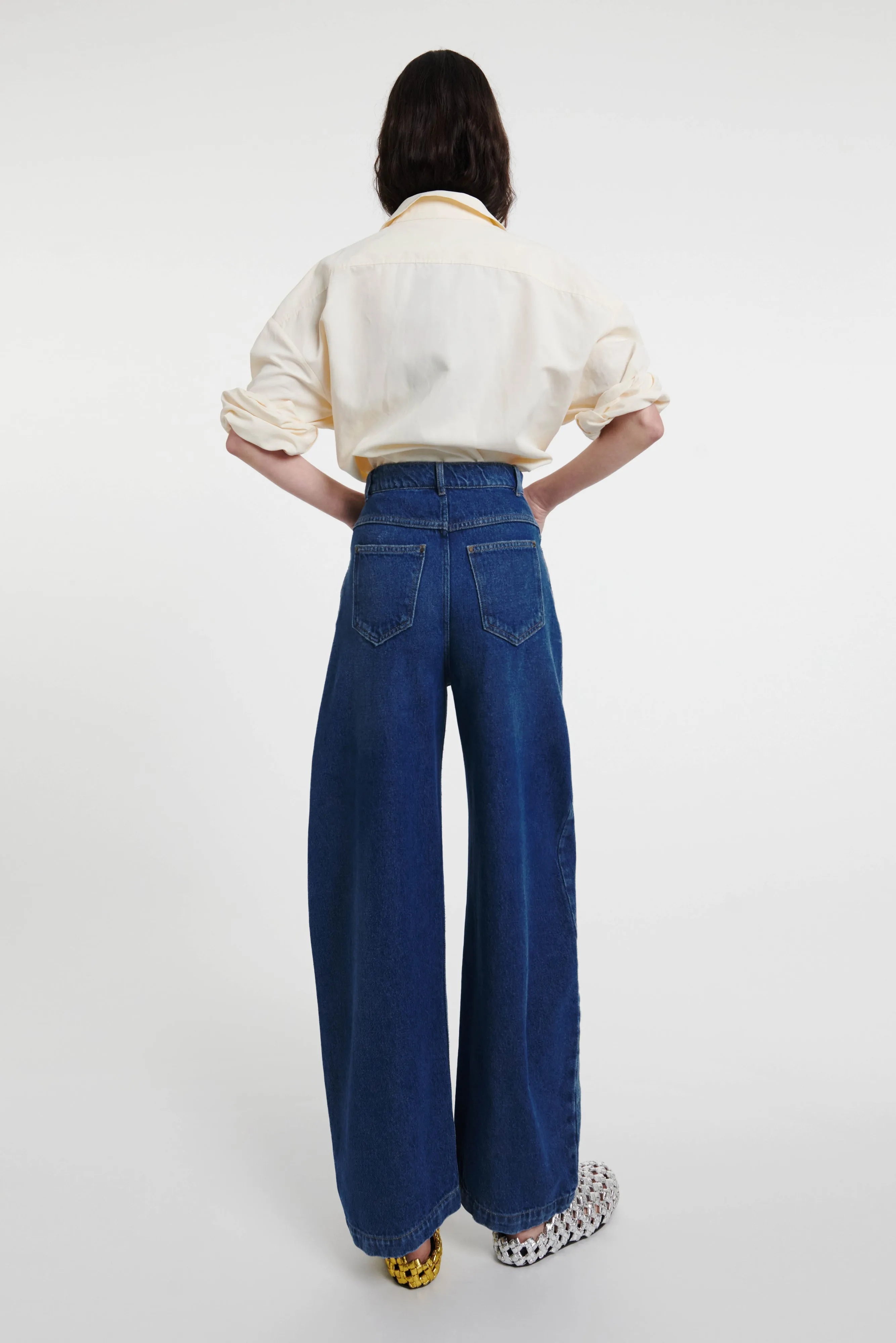 Triple Trompe-l’oeil Shirt Ecru