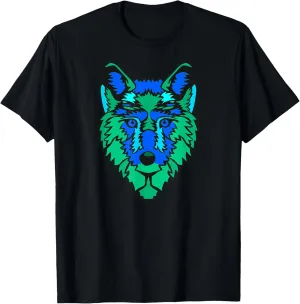Trippy Wolf - EDM Techno Dance Music Festival T-Shirt