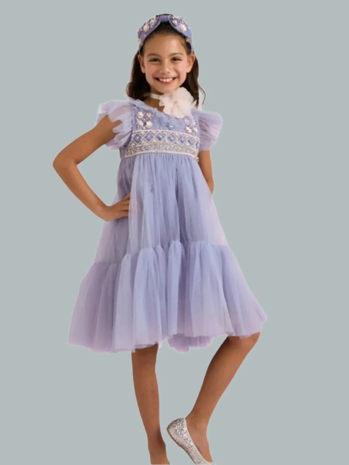 Tutu Du Monde Antoinette Tulle Girls Dress