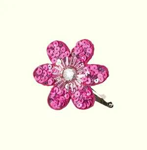 Tutu Du Monde Bloomcore Hairclip in Fuchsia