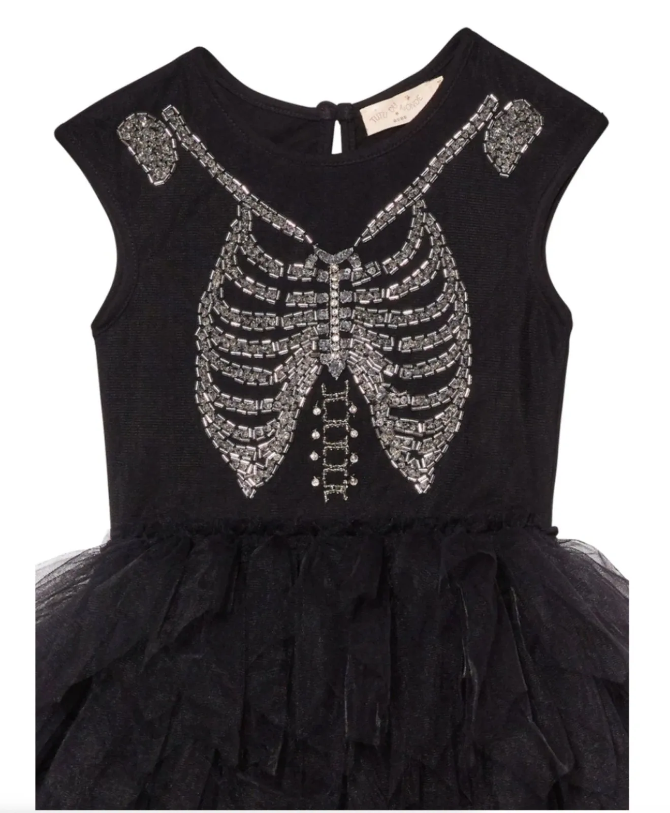 Tutu Du Monde Halloween Baby BONE TO BE WILD Tutu Dress