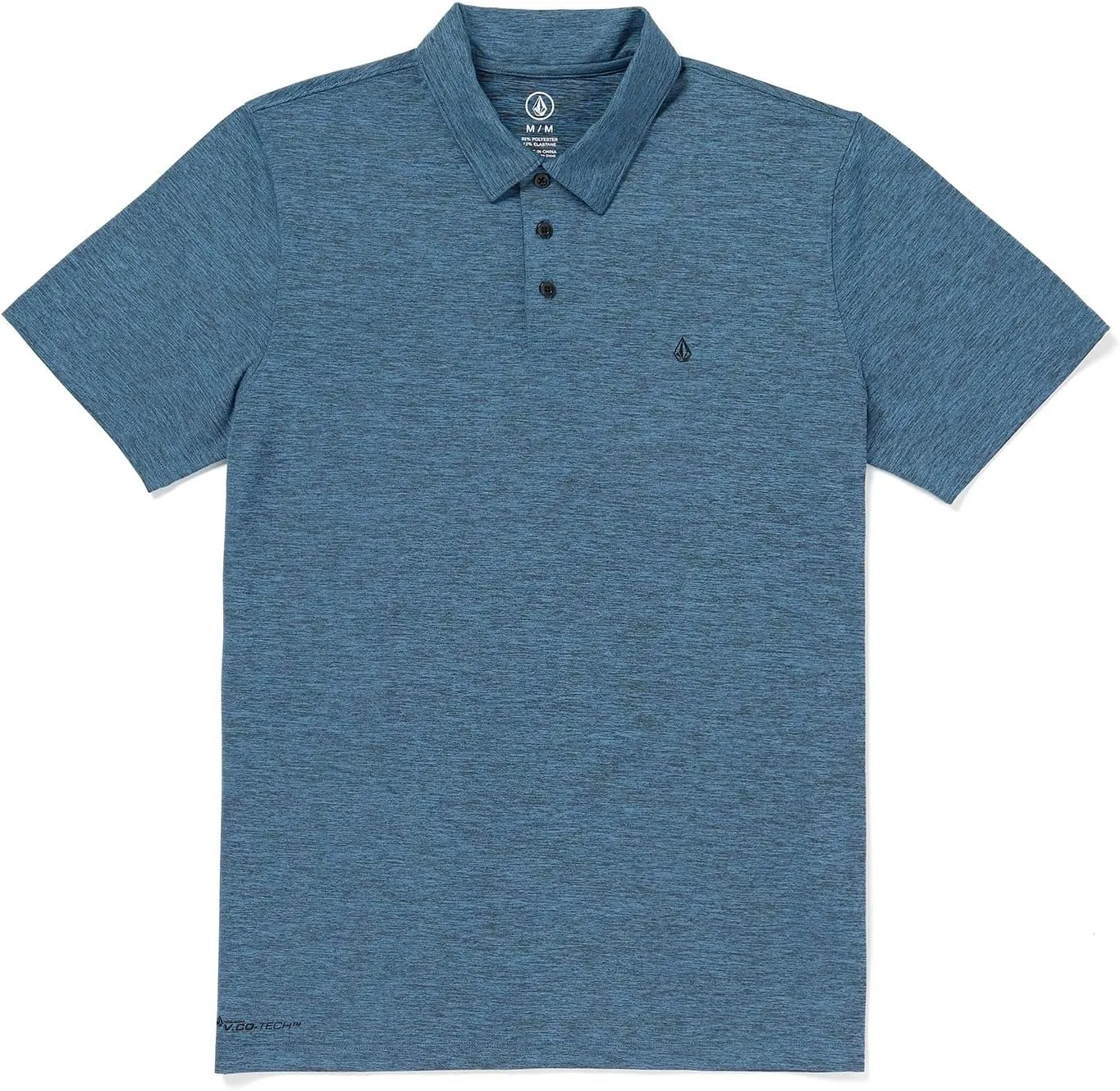 Volcom Men's Hazard Performance Short Sleeve Lightweight Golf Polo