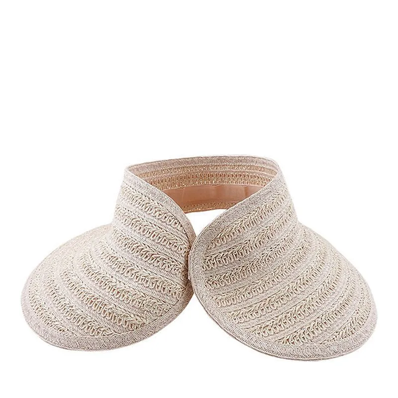 WIDE BRAIDED ROLL-UP VISOR
