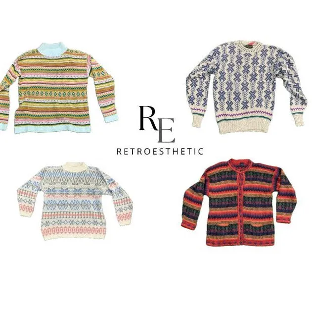 Y2K 2024 Funky knitted Sweaters (SR-060)